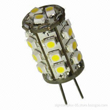 G4 LED Bulb with 21-piece High-output LED Chip and 1.6W Power Consumption